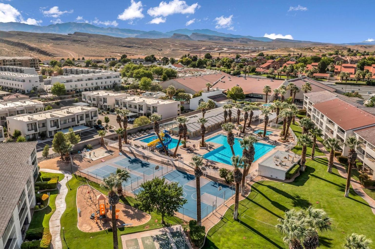 Modern Resort Condo - Pools, Courts & Scenic Views St. George Exterior foto